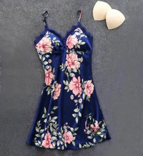 Pink Pajamas Sets Womens Strap Top Pants Sleepwear Suit Nightwear Robe Bath Gown