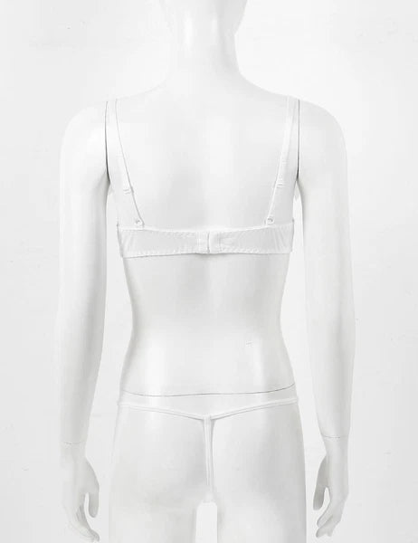 Women's G-string Sexy Lingerie Nightwear Lace Thong Bra Set Underwear Babydoll