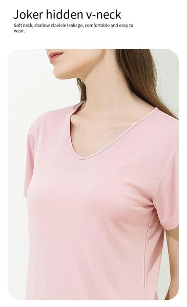 Women's Pajama Set Simple Casual Summer Comfortable Breathable Short Sleeve