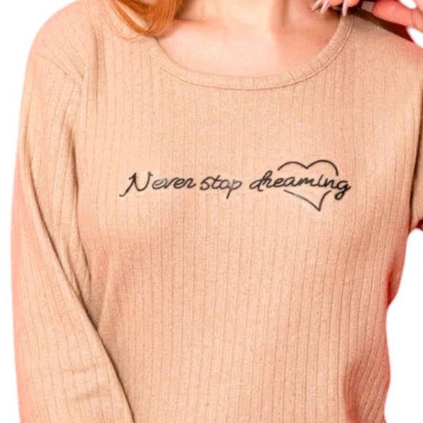 Joblot Ladies Pyjama Set Pyjamas With Long Sleeve And Trousers Homewear M-2XL-