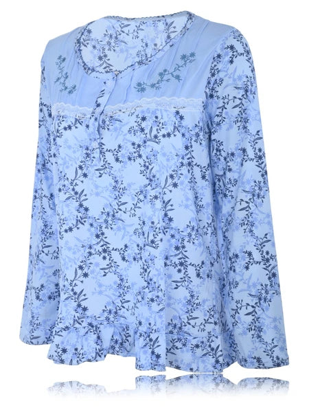 Womens Pajamas For Women Long Sleeve Pajamas Set Sleepwear  M L XL XXL NWT 6013P