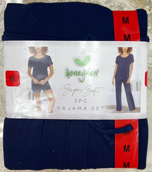 Honeydew Women's Super Soft 3-Piece Pajama Set