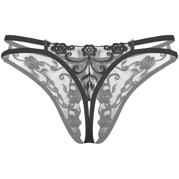 Womens Underwear Shiny Thong Crop Top Lingerie Lace-up Nightwear 4-piece Bra