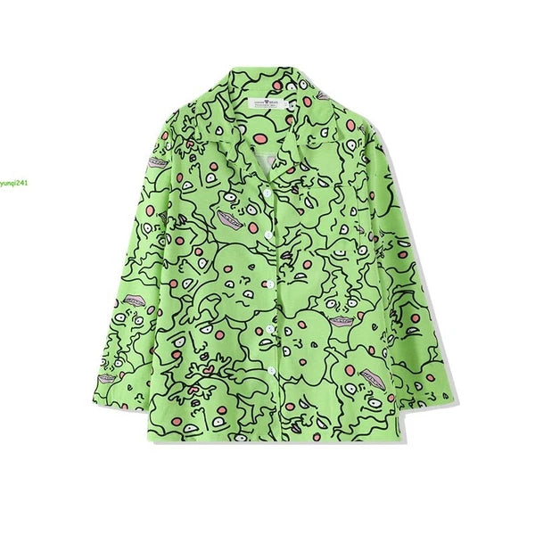 Mob Psycho 100 Mobu Saiko Hyaku Dimple Long sleeves Shorts Leisure Wear Pajamas