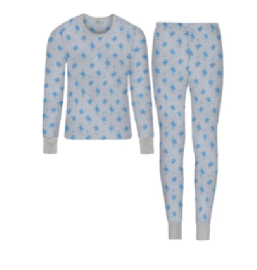 WOMEN'S Thermal TOP & BOTTOM SET Waffle Knit Long Johns Warm Underwear PJ'S 2pcs