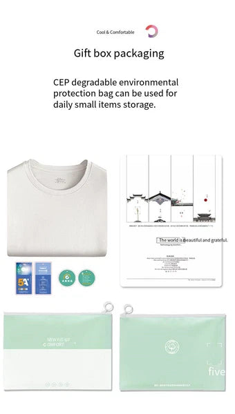 Summer Women's Cotton Antibacterial Thin Suitable Home Trip Pajamas Set-