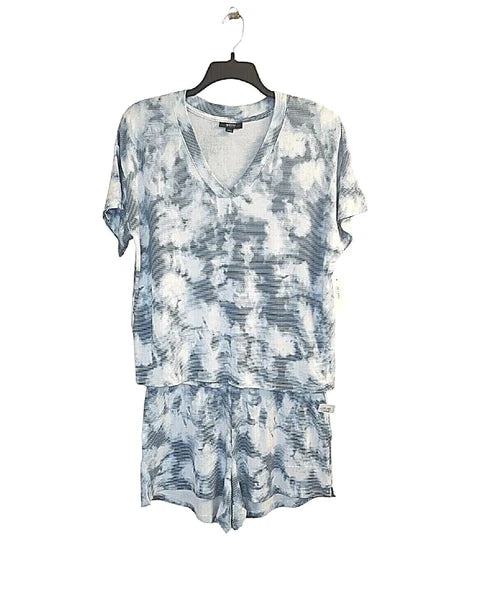 NWT Alfani V-Neck & Shorts 2-Pc. Set Loungewear Pajamas