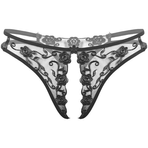 Womens Underwear Shiny Thong Crop Top Lingerie Lace-up Nightwear 4-piece Bra