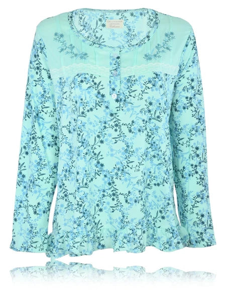 Womens Pajamas For Women Long Sleeve Pajamas Set Sleepwear  M L XL XXL NWT 6013P