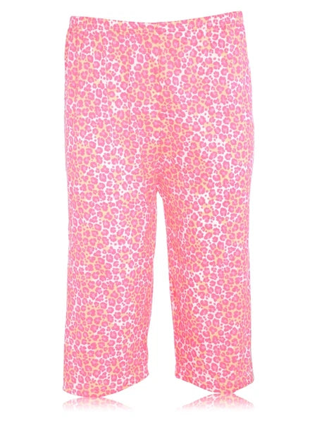 JEFFRICO Womens Capri Pajama Set 2 Piece Short Sleeve Top & Capri Pants 5035C