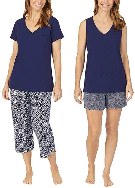 Carole Hochman Women's 4 Piece Pajama Set - VARIETY