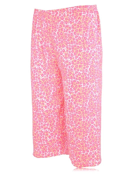 JEFFRICO Womens Capri Pajama Set 2 Piece Short Sleeve Top & Capri Pants 5035C