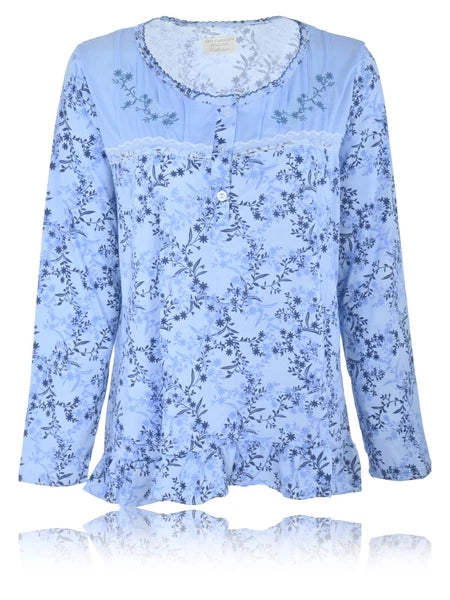 Womens Pajamas For Women Long Sleeve Pajamas Set Sleepwear  M L XL XXL NWT 6013P