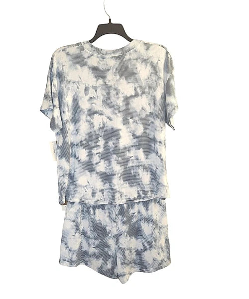 NWT Alfani V-Neck & Shorts 2-Pc. Set Loungewear Pajamas