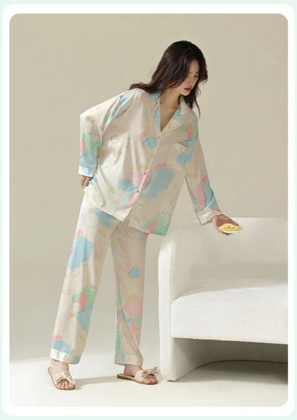 Women's Outdoor Homewear Set Comfortable Antimicrobial Fashion Cute Sleepwear
