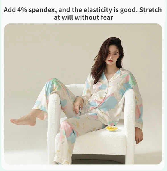 Women's Outdoor Homewear Set Comfortable Antimicrobial Fashion Cute Sleepwear