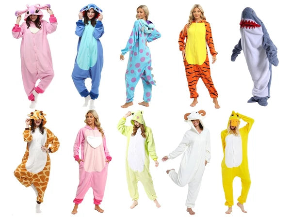 LBJR Unisex Adult Animal Pijamas Costume