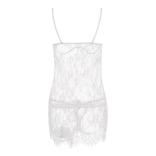 Women's Lingerie Lace Sleepwear Babydoll Underwear Nightdress G-String Nightwear
