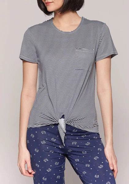 Claudel Lingerie Comfort and Company Short Sleeve Pajamas PJs