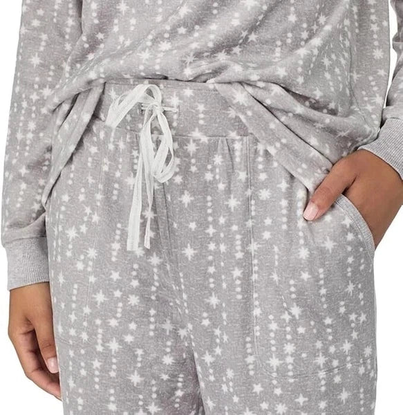 Nautica Women's 2 Piece Fleece Pajama Sleepwear Set(1812934)