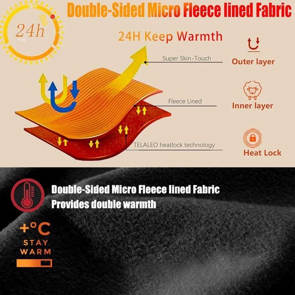 Conjunto Ropa Interior Térmica Clima Frío Para Mujer Ultrasuave Ropa Long Johns