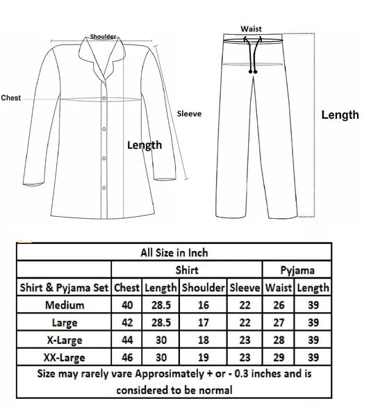 Women’s Two-Piece Long Sleeve Button Down Sleepwear/Lounge PJ Set Cotton Blue