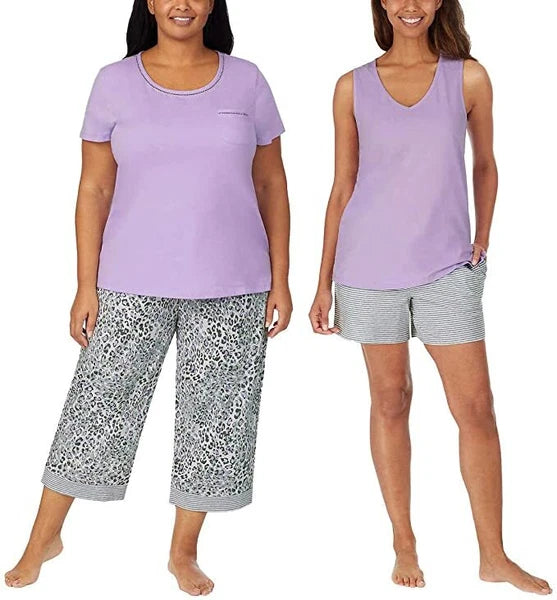 Carole Hochman Women's 4 Piece Pajama Set - VARIETY