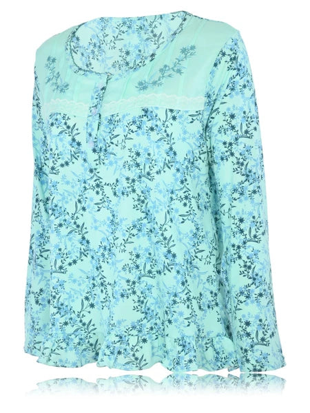 Womens Pajamas For Women Long Sleeve Pajamas Set Sleepwear  M L XL XXL NWT 6013P