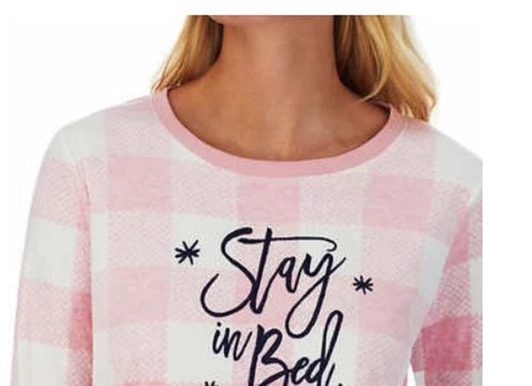 Jane and Bleecker Ladies' Fleece Pajama Set