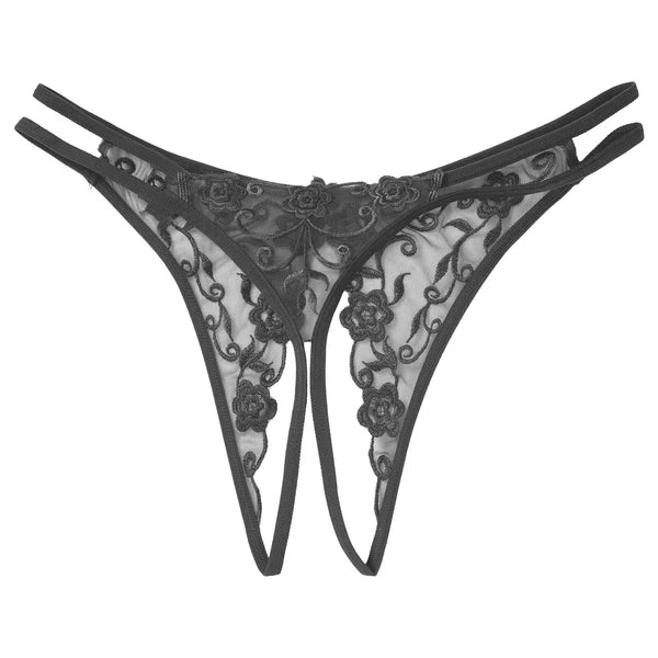 Womens Underwear Shiny Thong Crop Top Lingerie Lace-up Nightwear 4-piece Bra